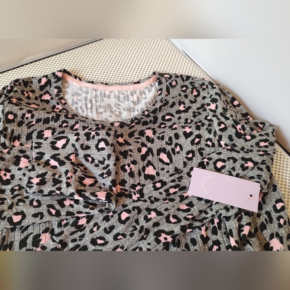 Joyspun Women’s Size M (8-10) Ribbed Top and Pants Pajama Set Sleep Wear Lounge - Picture 5 of 5